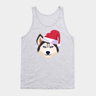 Funny Siberian Husky Dog Christmas 2020 Dog Lover Christmas Tank Top